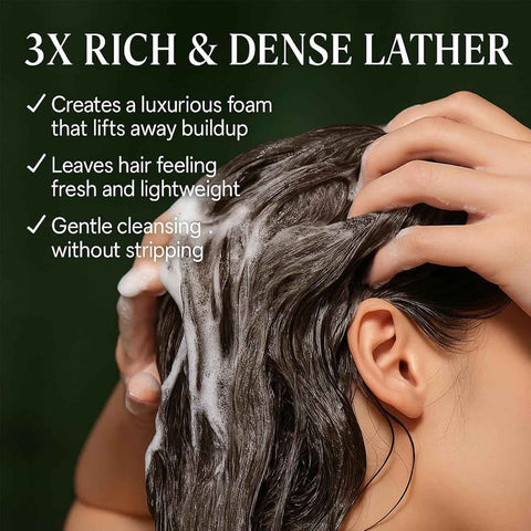 Herbal Glow Solid Shampoo Bar