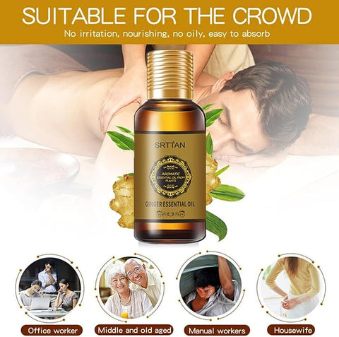 Natural Belly Drainage Ginger Oil